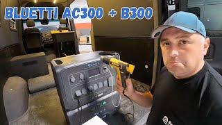 Bluetti AC300 + B300 - Portable Power enough for Vans