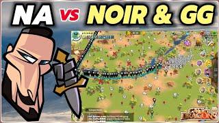 call of dragons - non-stop Z2 War NA vs NOIR & GG | epic fights