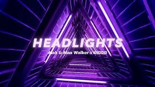 Vietsub | Headlights - Alok & Alan Walker ft. KIDDO | Lyrics Video