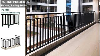 Galvanized Steel Railing Display