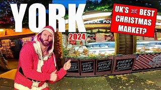 York Christmas Market 2024  | UK’s Best Christmas Market?