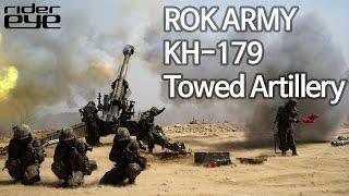 ROK ARMY KH-179 155mmTowed Artillery with REMOVU S1 /대한민국 육군 22사단 율곡부대 155mm 견인포 사격 리모뷰 S1[ridereye]