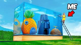 I Built Bikini Bottom in a Fish Tank!