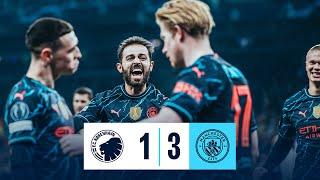 HØJDEPUNKTER! FC København 1-3 City | De Bruyne, Silva, Foden Mål | Champions League 23/24