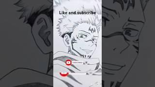 |How to drow sukuna|#sukunasketch #drawing#trendingshort#viralvideo#youtubeshorts@iamshadowartist