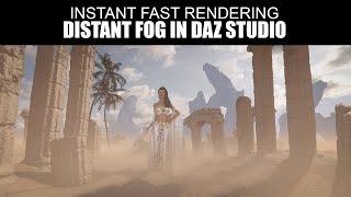 Instant Fast Rendering Distant Fog In DAZ Studio