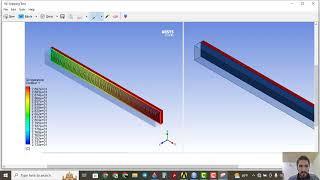 ANSYS, Effect of Heat Flux, design, meshing, flunent,  cfd post .