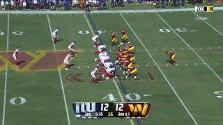 40 yard rush by Brian Robinson gets Washington in scoring position!