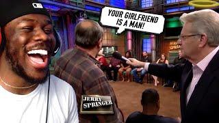 JERRY SPRINGER AUDIENCE FUNNIEST ROASTS!