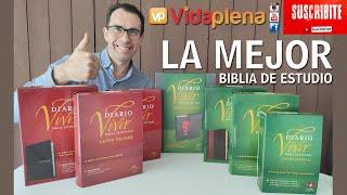 BIBLIA DE ESTUDIO DIARIO VIVIR | LA MEJOR | RVR60 o NTV | VIDEO ACTUALIZADO | RECOMENDACIÓN