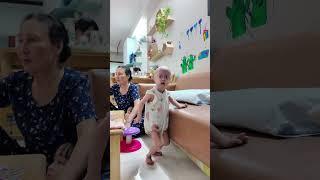 Mời mọi người nhảy cùng Gạo nào! #begaotihon #vuinhon #tepgaofamily  #funny #cute #progeria #shorts