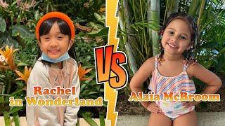 Rachel in Wonderland VS Alaïa McBroom (The ACE Family) Transformation  New Stars From Baby To 2023