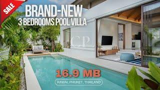 Island-Inspired Contemporary 3 Bedrooms Pool Villa in Rawai, Phuket, Thailand