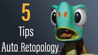 5 Tips For Auto Retopology In ZBrush