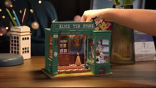 Alice's Teegeschäft - Alice's Tea Store - DG156 - Robotime - BuilDIY