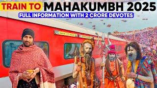 Train to MAHAKUMBH MELA 2025 | Bundelkhand Exp Journey to Prayagraj