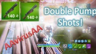 When AAvirusAA goes Double PUMP! Fortnite Highlights, Win #1 New MAN The Ground caled ...