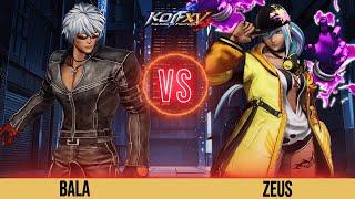 KOFXV Bala (Angel/K'/Iori) Vs Zeus (Isla/Shun'ei/Shermie) #kofxv  New Patch