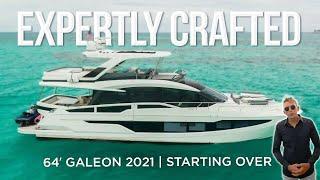 64 Galeon Motoryacht Walkthrough [STARTING OVER]