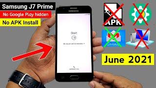 Samsung J7 Prime Google Account/FRP Bypass June 2021 (Without PC) 