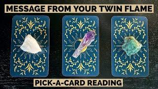 ️Channeled Message From Your Twin Flame️‍Pick A Card Love Reading️‍