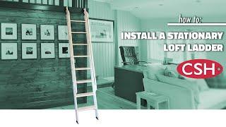 CSH Quiet Glide Ladder Assembly and Loft Hardware Installation