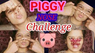 PIGGY NOSE CHALLENGE with FLASHLIGHT//Bong Chandra Lifestyle