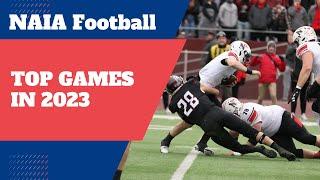 Top NAIA Football Games in 2023