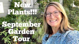 September 2024 Garden Tour:  Take a Stroll with Me to View 20 New Plants!