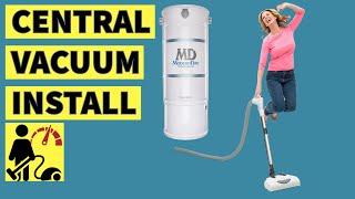 Modern Central Vacuum Cleaner Installation