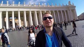 METRO IN ROME | Piazza San Pietro | VLOG 10 Kolodin TV