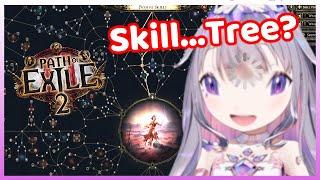 Biboo First Time Discover Path of Exile 2 Skill Tree is Priceless! (Hololive)