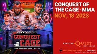 Conquest of the Cage Nov, 18 2023 (FULL EVENT)