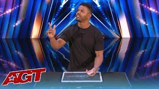 Mervant Vera: RAPPING Magician Gets Standing Ovation On AGT 2022!