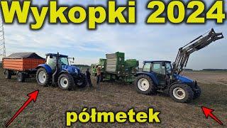 Wykopki 2024 | Rozważam sprzedaż kombajnu... | Wydajność i skrobia w górę! | Półmetek wykopków