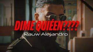 Rauw Alejandro - DIME QUIEN ???? (Letra/Lyrics)