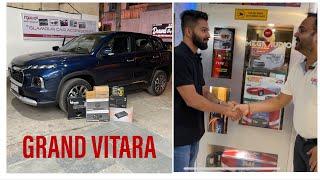 BEST MODIFIED GRAND VITARA IN BANGALORE | MARUTI GENUINE ACCESSORIES ALONG WITH 10”ANDROID SYSTEM