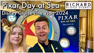 Disney Cruise Line Vlog - Disney Fantasy - Pixar Day at Sea and Merchandise Tour