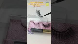 Magnetic lashes| 3D faux mink lashes| Lashes vendor wholesale| DFC01 14-16mm