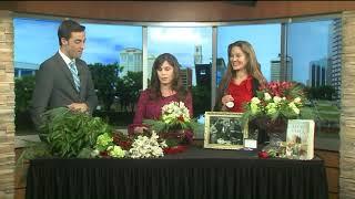 Sheryl Hack, Executive Director of Connecticut Landmarks floral designer Holly Bider