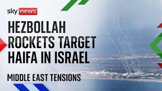 Hezbollah rockets target Israel after extensive Israeli attacks