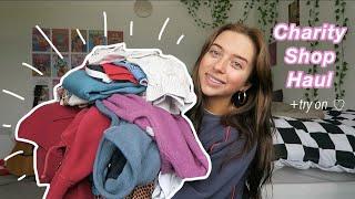 charity shop clothing haul (+ try-on)