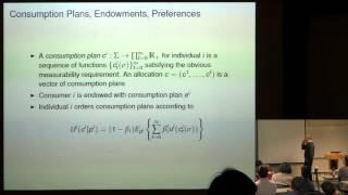 David Easley: Wealth Dynamics and Pareto Optimality in Complete and Incomplete Markets