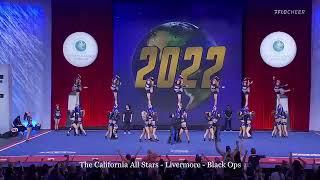 The Cheerleading Worlds Day 2 ~ California Allstars Livermore Black Ops