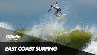 Surfing on the East Coast of America | Gillette World Sport