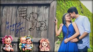 Good news Finally Sapna is  Pregnant  Very Emotional Pregnancy Reveal |  Baby Is Coming Soon 