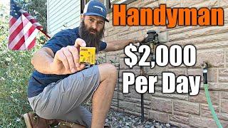 $2,000 In One Day As A Handyman | What He Does | THE HANDYMAN |