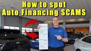 CAR LOAN contracts. How to read them so you don't get SCAMMED into paying too much.