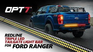 OPT7 Redline Tailgate LED Light Bar for Ford Rangers