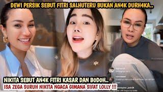 Nikita Mirzani habis kuliti aib Fitri Salhuteru‼️Dewi Perssik dan Isa Zega bela Fitri ⁉️